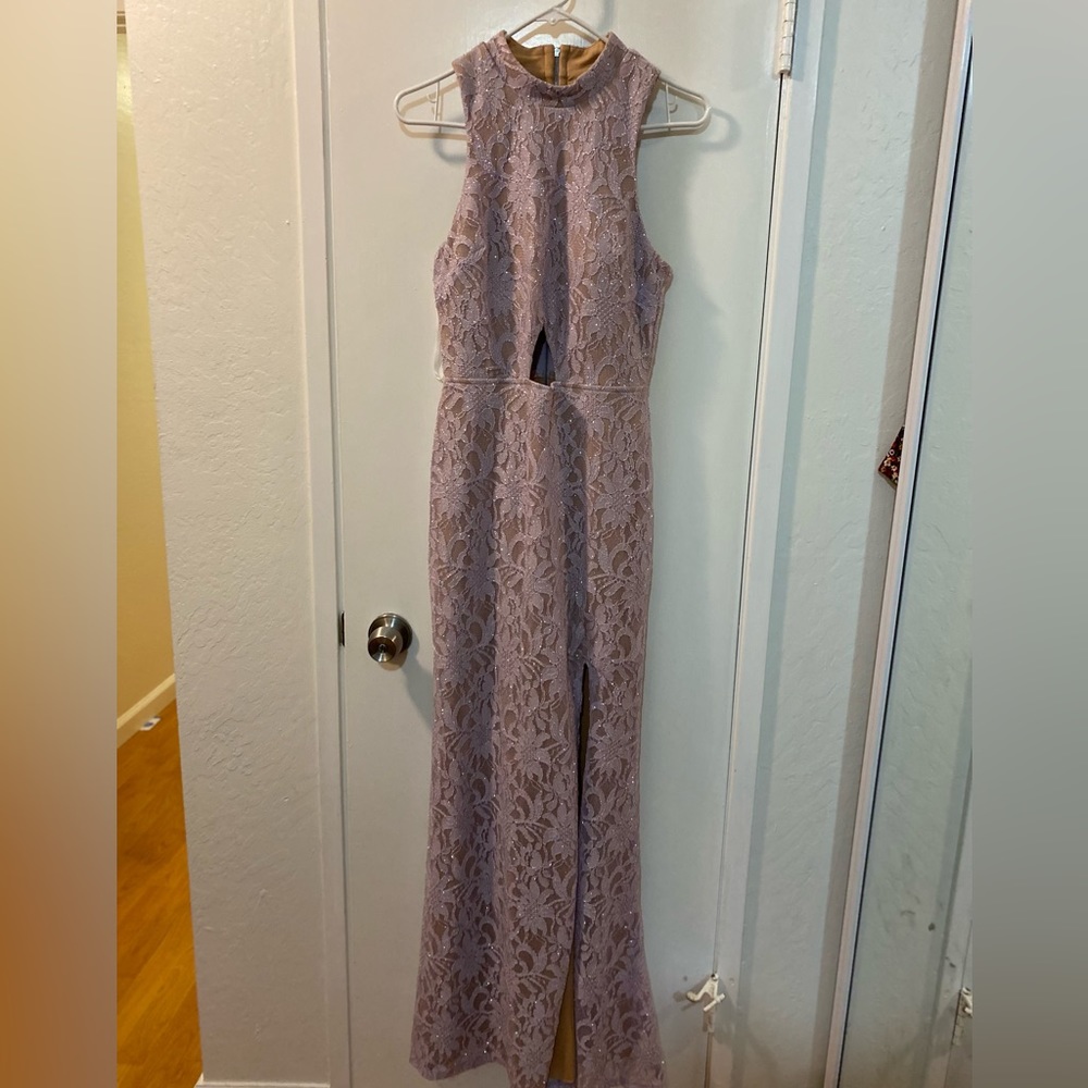 Pastel lavender purple dress size 9 like new